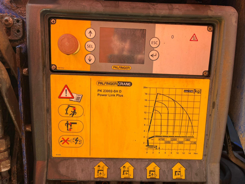 Dropside/ Flatbed truck, Crane truck Volvo FH 540 8x4*4 PK 23002-SH / PLATFORM L= 6330 mm / RETARDER: picture 16