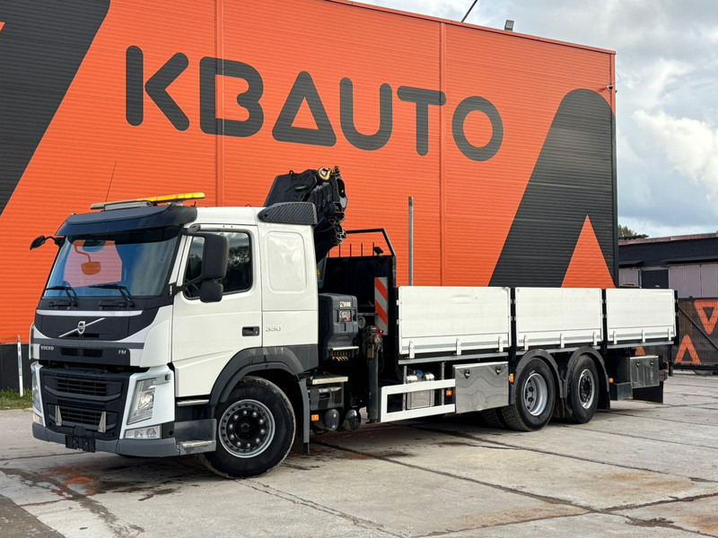Volvo FM 330 6x2*4 HIAB X-HIPRO 192 E-5 / boom 15 m / 880 kg / PLATFORM L=7525 mm - Dropside/ Flatbed truck, Crane truck: picture 2 Volvo FM 330 6x2*4 HIAB X-HIPRO 192 E-5 / boom 15 m / 880 kg / PLATFORM L=7525 mm - Dropside/ Flatbed truck, Crane truck: picture 2