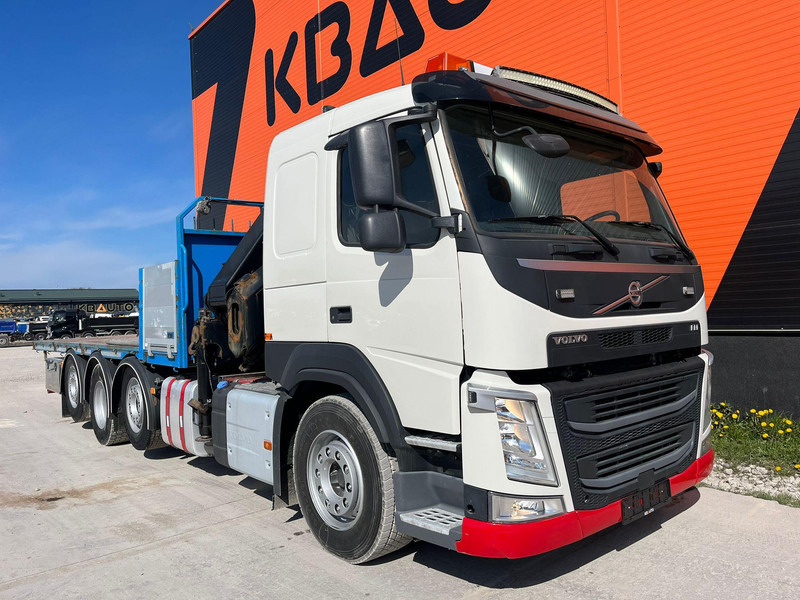 Volvo FM 460 8x2*6 HIAB 302E-6 / PLATFORM L=6721 mm - Dropside/ Flatbed truck, Crane truck: picture 4 Volvo FM 460 8x2*6 HIAB 302E-6 / PLATFORM L=6721 mm - Dropside/ Flatbed truck, Crane truck: picture 4