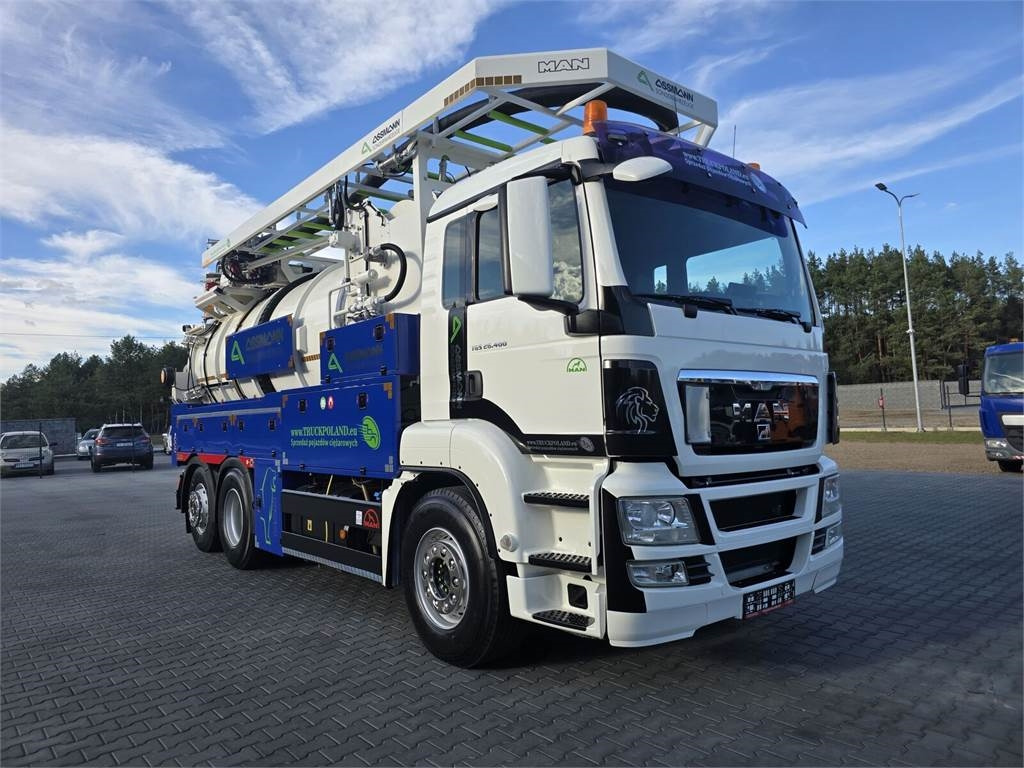 MAN ASSMANN ADR KOMBI FOR CLEANING CANALS WUKO - Vacuum truck: picture 2 MAN ASSMANN ADR KOMBI FOR CLEANING CANALS WUKO - Vacuum truck: picture 2