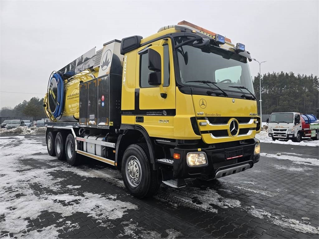 Mercedes-Benz WUKO KAISER EUR-MARK PKL 10.10 FOR CLEANING SEWAGE - Vacuum truck: picture 2 Mercedes-Benz WUKO KAISER EUR-MARK PKL 10.10 FOR CLEANING SEWAGE - Vacuum truck: picture 2