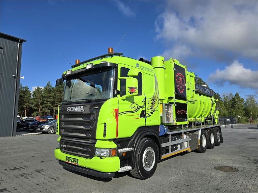 Scania Disab Centurion P210/9 Suction-blowing vacuum load - Vacuum truck: picture 3 Scania Disab Centurion P210/9 Suction-blowing vacuum load - Vacuum truck: picture 3