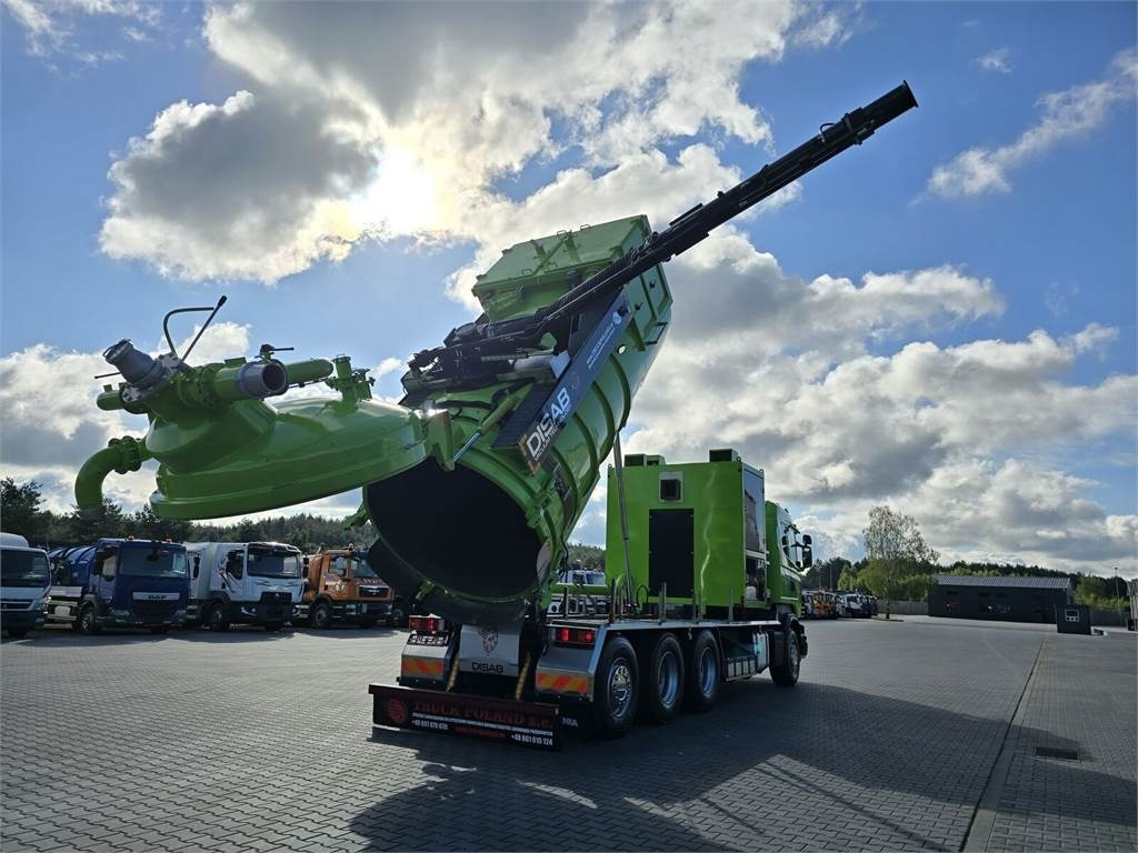 Scania Disab Centurion P210/9 Suction-blowing vacuum load - Excavator: picture 1 Scania Disab Centurion P210/9 Suction-blowing vacuum load - Excavator: picture 1