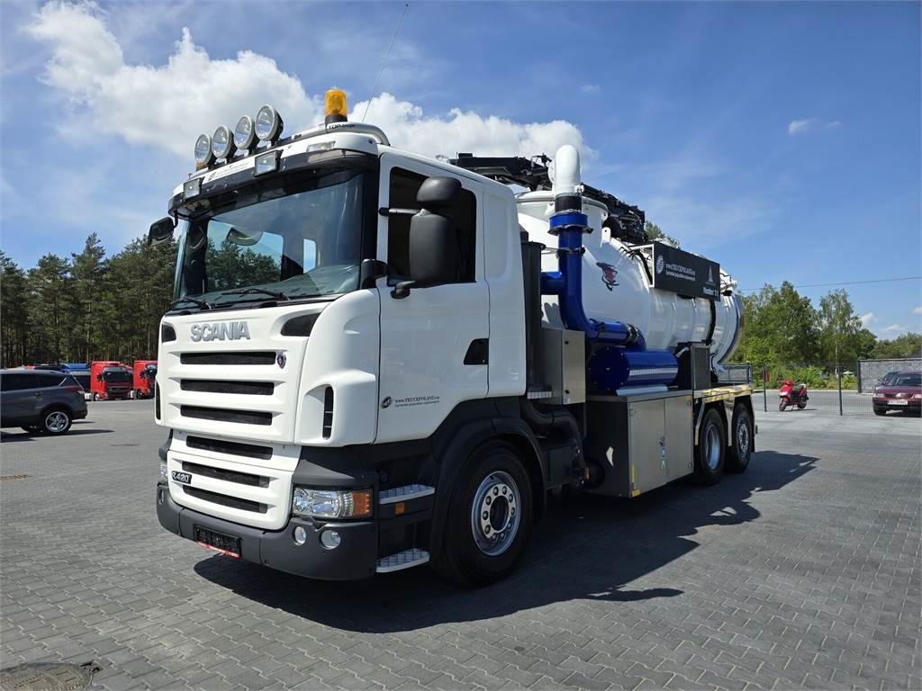 Scania Saugbagger Larsen FlexVac 311 Vacuum suction loade - Vacuum truck: picture 3 Scania Saugbagger Larsen FlexVac 311 Vacuum suction loade - Vacuum truck: picture 3