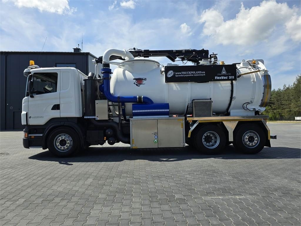 Scania Saugbagger Larsen FlexVac 311 Vacuum suction loade  - Vacuum truck: picture 4 Scania Saugbagger Larsen FlexVac 311 Vacuum suction loade  - Vacuum truck: picture 4