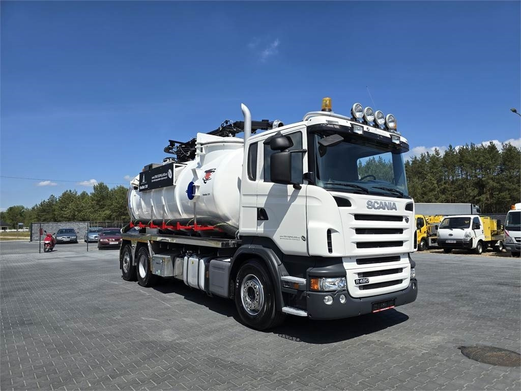 Scania Saugbagger Larsen FlexVac 311 Vacuum suction loade - Excavator: picture 2 Scania Saugbagger Larsen FlexVac 311 Vacuum suction loade - Excavator: picture 2