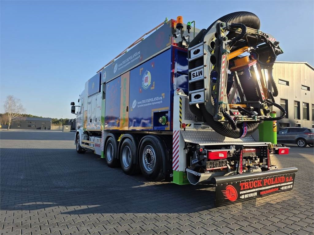 Scania V8 R580 MTS DINO 5 TRIPLE 54000V Saugbagger cleane - Vacuum truck: picture 5 Scania V8 R580 MTS DINO 5 TRIPLE 54000V Saugbagger cleane - Vacuum truck: picture 5