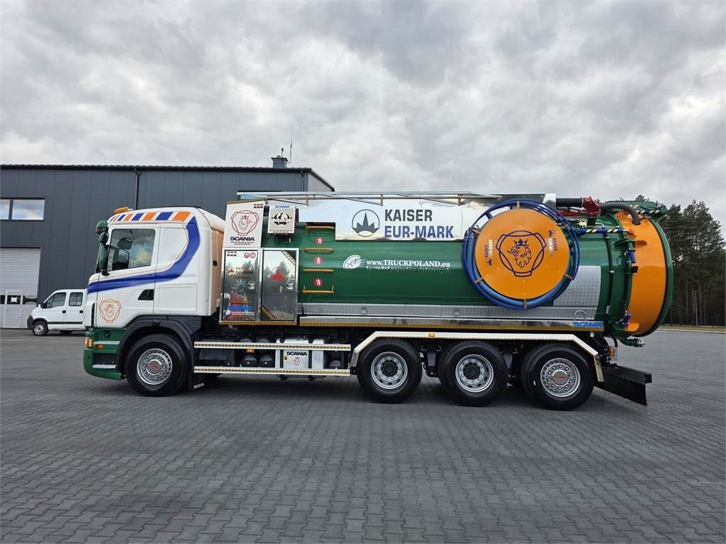 Scania WUKO KAISER EUR-MARK PKL 12.8 FOR CLEANING CANALS - Vacuum truck: picture 4 Scania WUKO KAISER EUR-MARK PKL 12.8 FOR CLEANING CANALS - Vacuum truck: picture 4