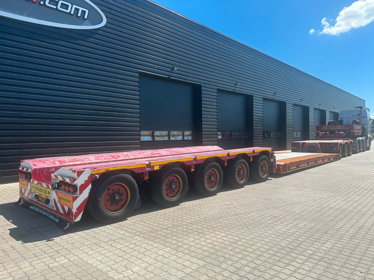 Faymonville 3+5 Variomax Tiefbett Faymonville 3+5 Variomax Tiefbett - Low loader semi-trailer: picture 2 Faymonville 3+5 Variomax Tiefbett Faymonville 3+5 Variomax Tiefbett - Low loader semi-trailer: picture 2