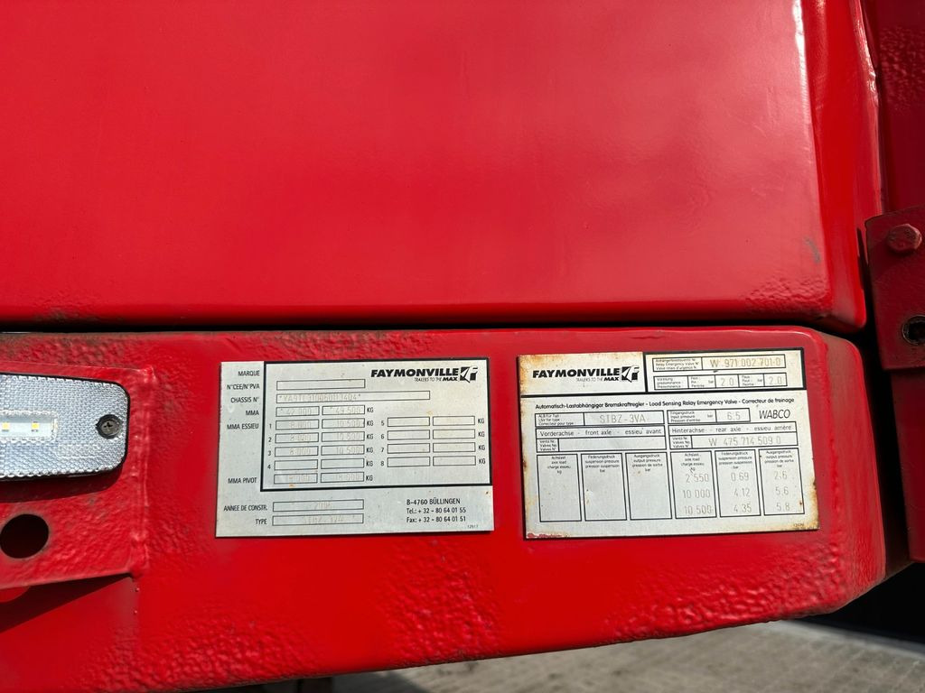 Faymonville 3 achs tiefbett / 300 mm Faymonville 3 achs tiefbett / 300 mm - Low loader semi-trailer: picture 3 Faymonville 3 achs tiefbett / 300 mm Faymonville 3 achs tiefbett / 300 mm - Low loader semi-trailer: picture 3