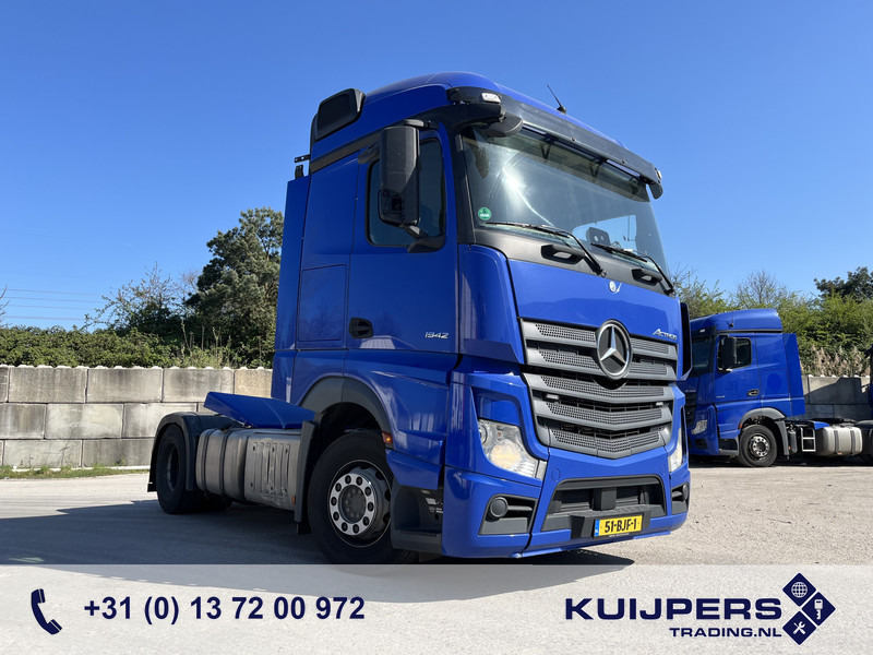 Mercedes-Benz Actros 1842 Streamspace / 873 dkm / 2 Tanks / NL Truck - Tractor unit: picture 1 Mercedes-Benz Actros 1842 Streamspace / 873 dkm / 2 Tanks / NL Truck - Tractor unit: picture 1