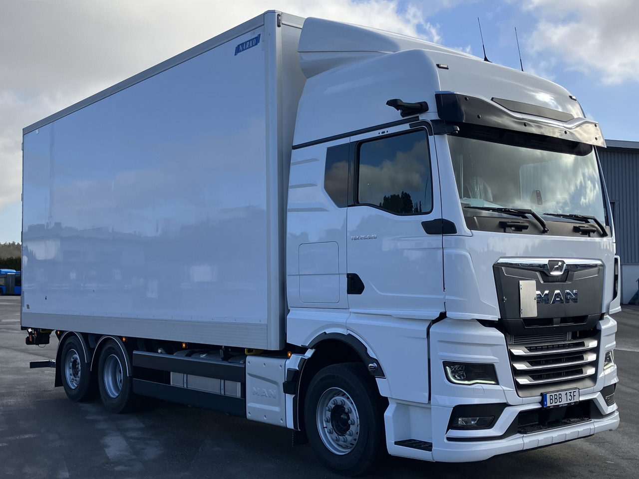MAN TGX 26.520 6×2-4 fjärrbil Närko - Box truck: picture 2 MAN TGX 26.520 6×2-4 fjärrbil Närko - Box truck: picture 2