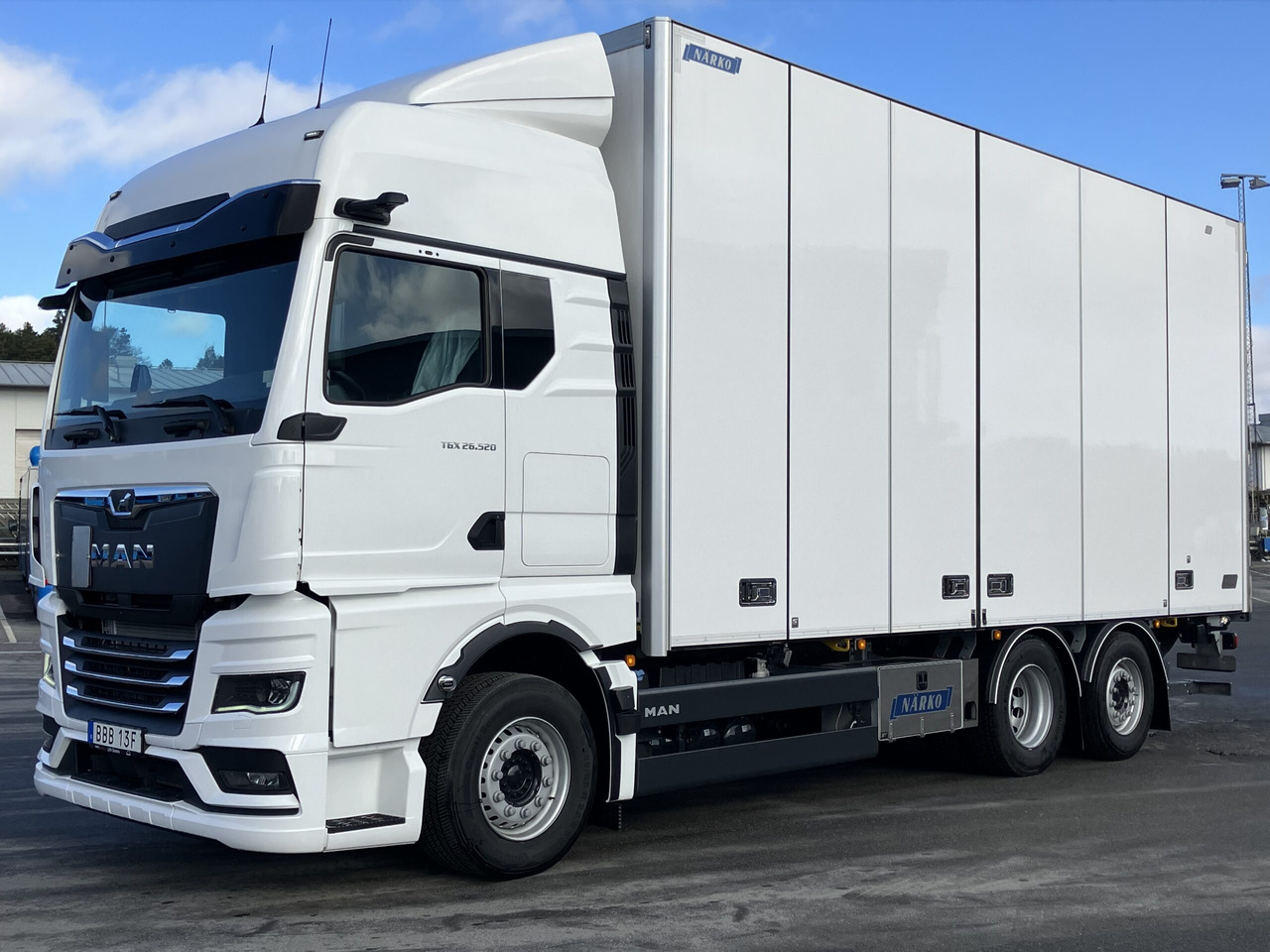 MAN TGX 26.520 6×2-4 fjärrbil Närko - Box truck: picture 1 MAN TGX 26.520 6×2-4 fjärrbil Närko - Box truck: picture 1