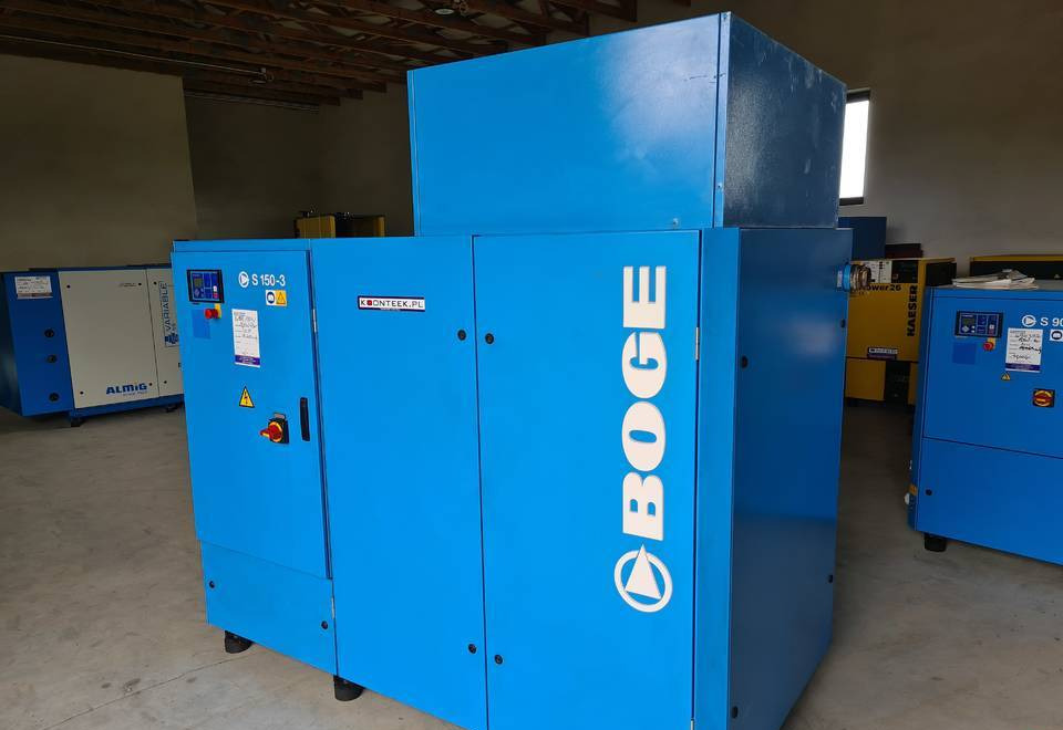 Kompresor śrubowy BOGE S 150-3 110 kW - Air compressor: picture 1 Kompresor śrubowy BOGE S 150-3 110 kW - Air compressor: picture 1