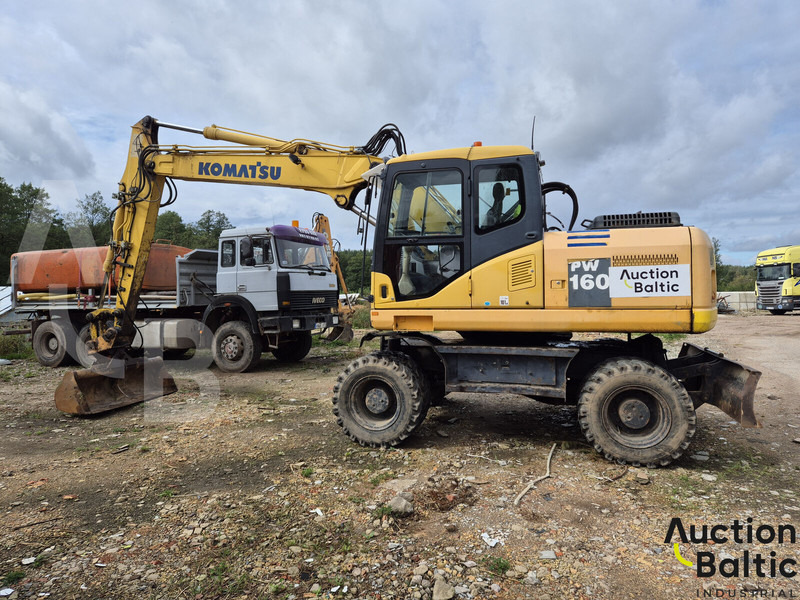 Komatsu PW160-7 - Wheel excavator: picture 3 Komatsu PW160-7 - Wheel excavator: picture 3