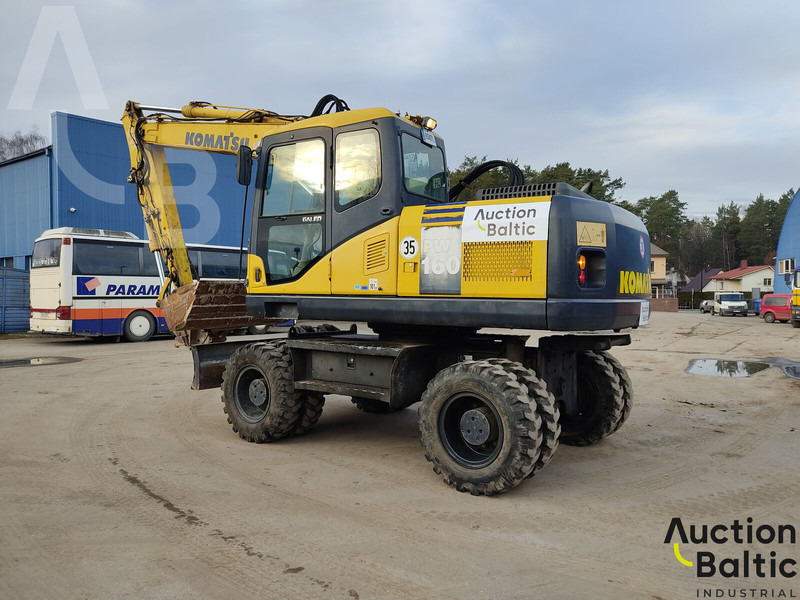 Komatsu PW160-7 - Wheel excavator: picture 4 Komatsu PW160-7 - Wheel excavator: picture 4