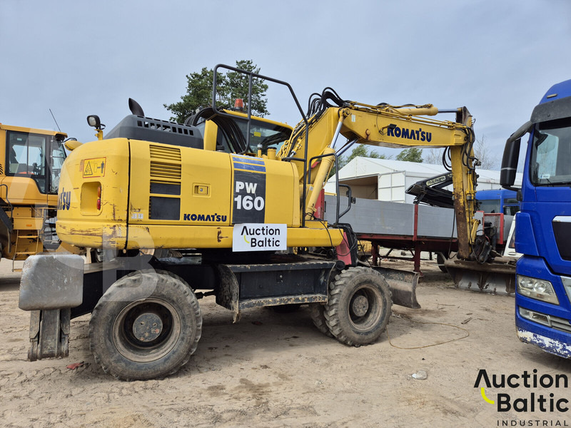 Komatsu PW160 - Wheel excavator: picture 1 Komatsu PW160 - Wheel excavator: picture 1