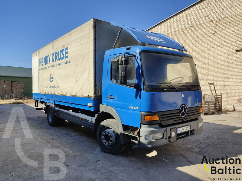Mercedes-Benz Atego 1218 - Curtainsider truck: picture 1 Mercedes-Benz Atego 1218 - Curtainsider truck: picture 1