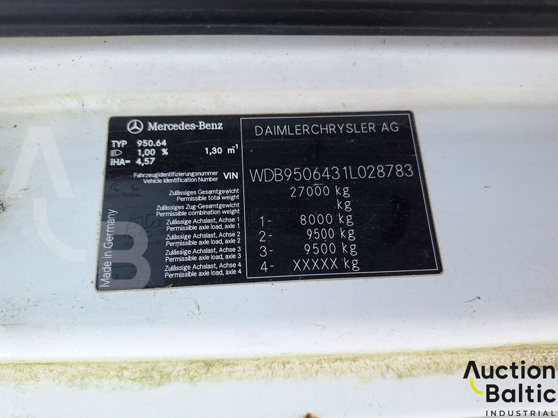 Stationary concrete pump Mercedes-Benz Axor 2628: picture 19