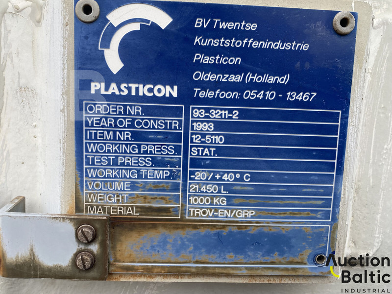 Plasticon Tank 21 m3 - Tank truck: picture 5 Plasticon Tank 21 m3 - Tank truck: picture 5