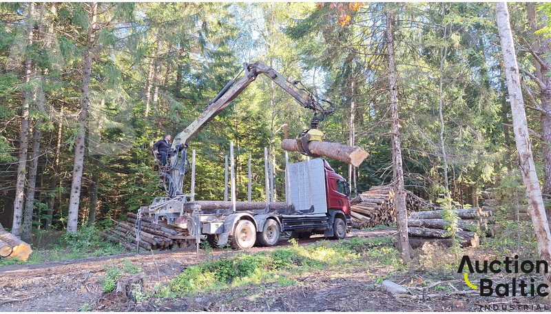 Scania R 480 - Timber truck, Crane truck: picture 5 Scania R 480 - Timber truck, Crane truck: picture 5