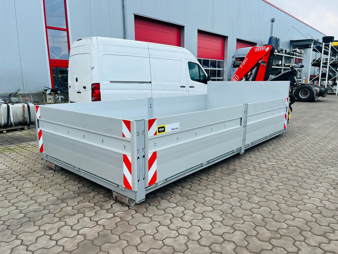 Container Krancontainer 6,5 m, Fassi Kran F135, - Roll-off container: picture 5 Container Krancontainer 6,5 m, Fassi Kran F135, - Roll-off container: picture 5