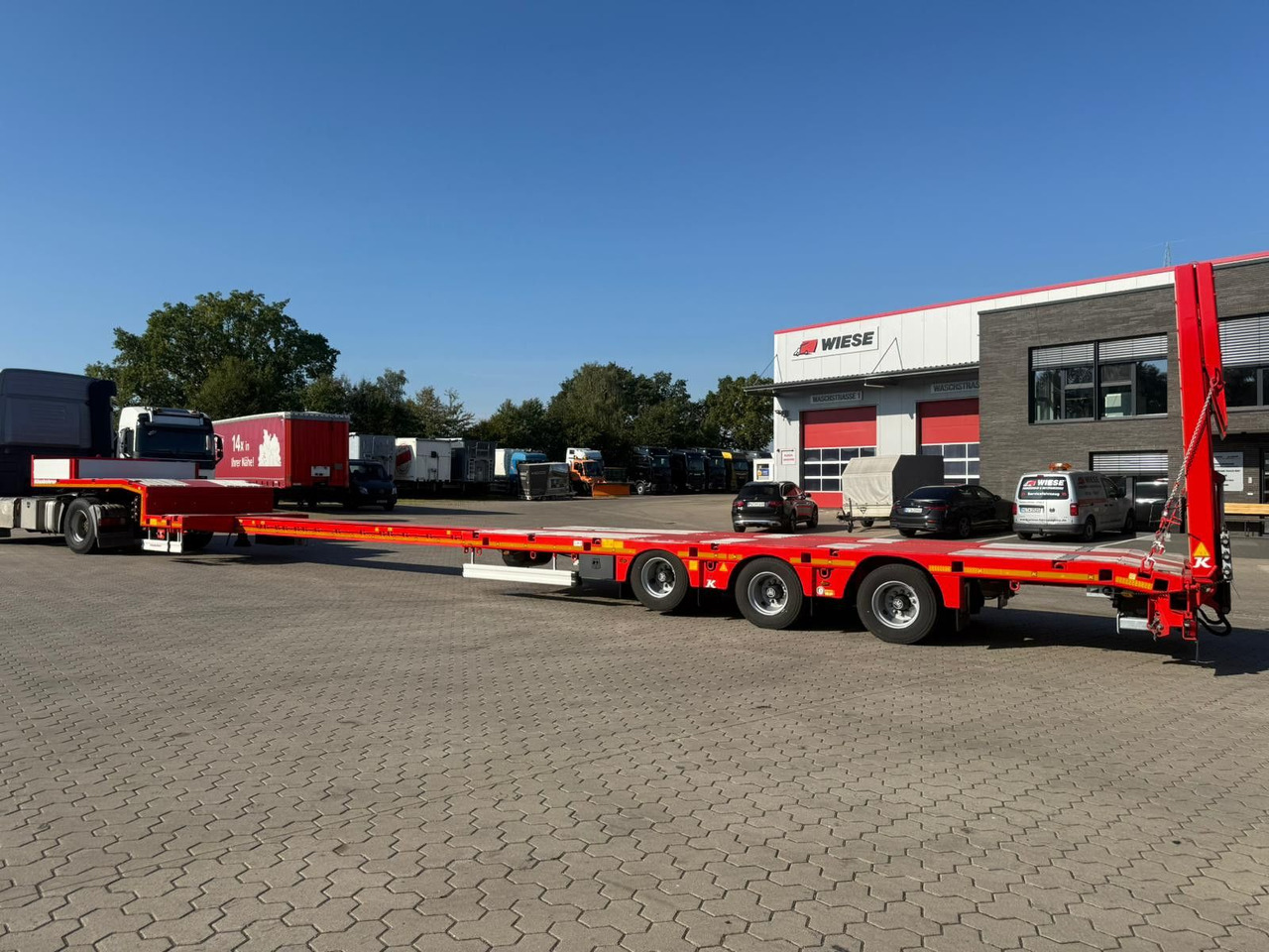 Kässbohrer K.SLA 3 / 1N-18/30 Ausziehbarer Tieflader - Low loader semi-trailer: picture 2 Kässbohrer K.SLA 3 / 1N-18/30 Ausziehbarer Tieflader - Low loader semi-trailer: picture 2