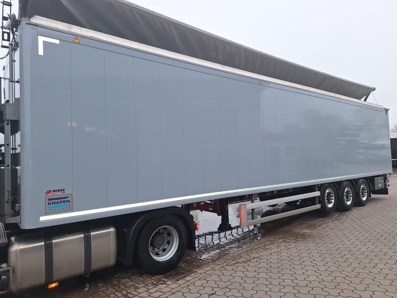 Knapen K100 A5060 ECOTOP aut. Verdeck, Agrar - Walking floor semi-trailer: picture 1 Knapen K100 A5060 ECOTOP aut. Verdeck, Agrar - Walking floor semi-trailer: picture 1