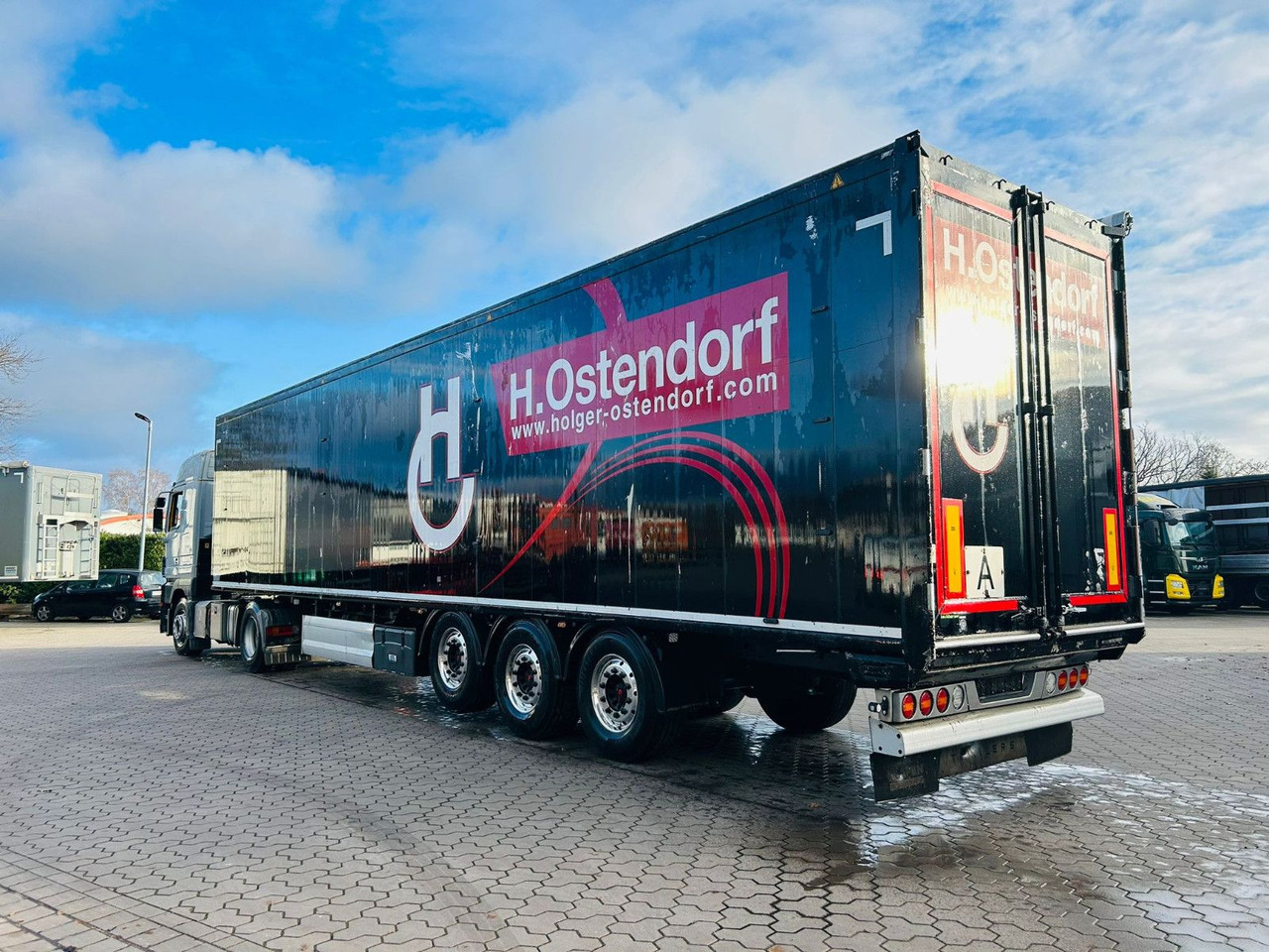 Knapen K100 Schubboden 92m³ Alu Felgen TÜV Plane Neu - Walking floor semi-trailer: picture 4 Knapen K100 Schubboden 92m³ Alu Felgen TÜV Plane Neu - Walking floor semi-trailer: picture 4