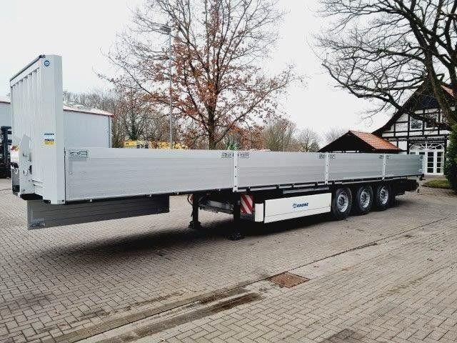 Krone Bordwandauflieger - Dropside/ Flatbed semi-trailer: picture 1 Krone Bordwandauflieger - Dropside/ Flatbed semi-trailer: picture 1