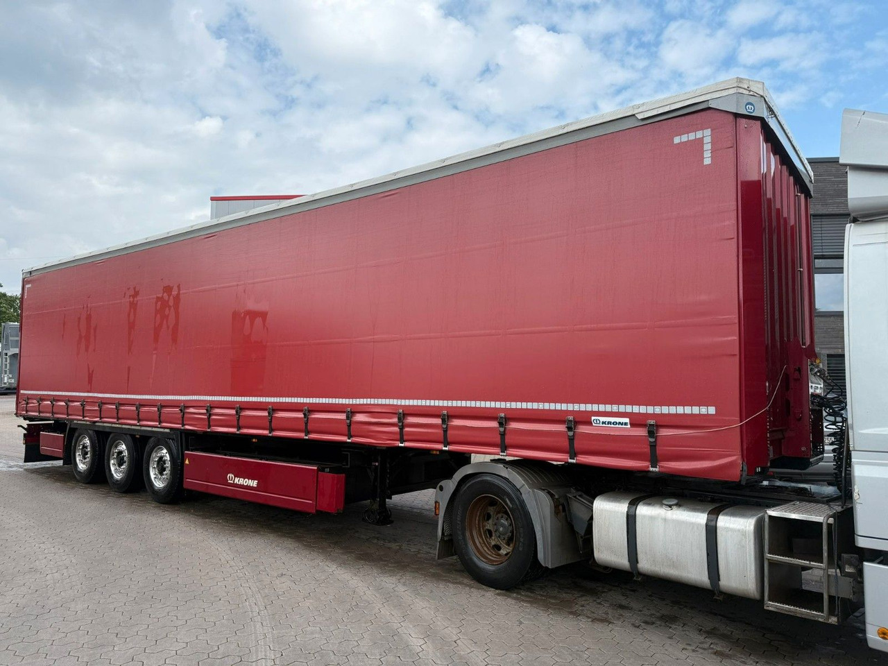 Krone Lenkachse - Alcoa Felgen+Ice Protect - Curtainsider semi-trailer: picture 3 Krone Lenkachse - Alcoa Felgen+Ice Protect - Curtainsider semi-trailer: picture 3