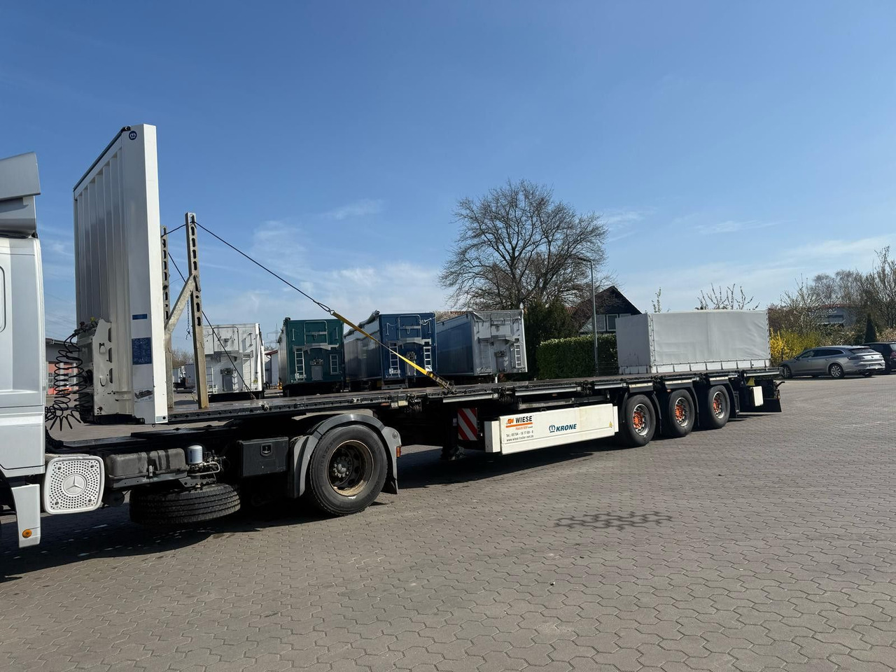 Krone SDP 27 Mega Stahlmatten Auflieger - Dropside/ Flatbed semi-trailer: picture 2 Krone SDP 27 Mega Stahlmatten Auflieger - Dropside/ Flatbed semi-trailer: picture 2