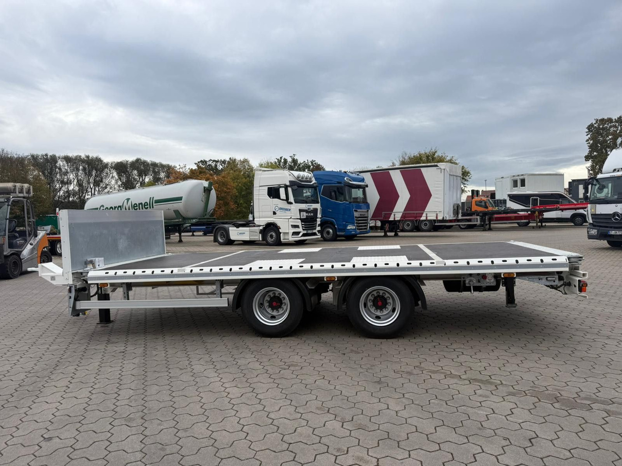 Tandemanhänger Plattform - Dropside/ Flatbed trailer: picture 4 Tandemanhänger Plattform - Dropside/ Flatbed trailer: picture 4