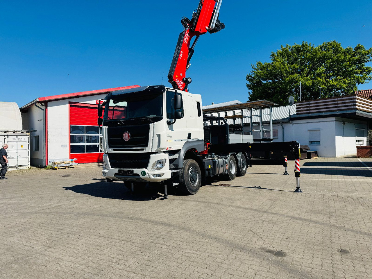 Tatra 6x6x6 Phoenix Fassi F545RA.2.27 L214 V20 - Dropside/ Flatbed truck, Crane truck: picture 5 Tatra 6x6x6 Phoenix Fassi F545RA.2.27 L214 V20 - Dropside/ Flatbed truck, Crane truck: picture 5