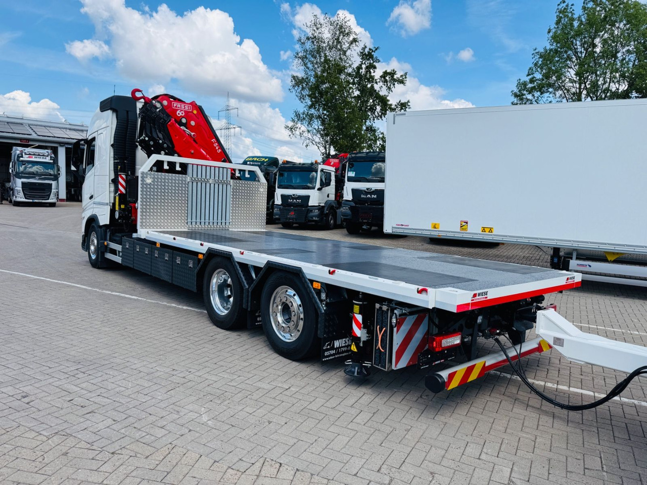 Volvo FH540 6x2 Containerpritsche mit F545RA.2.26 - Dropside/ Flatbed truck, Crane truck: picture 4 Volvo FH540 6x2 Containerpritsche mit F545RA.2.26 - Dropside/ Flatbed truck, Crane truck: picture 4