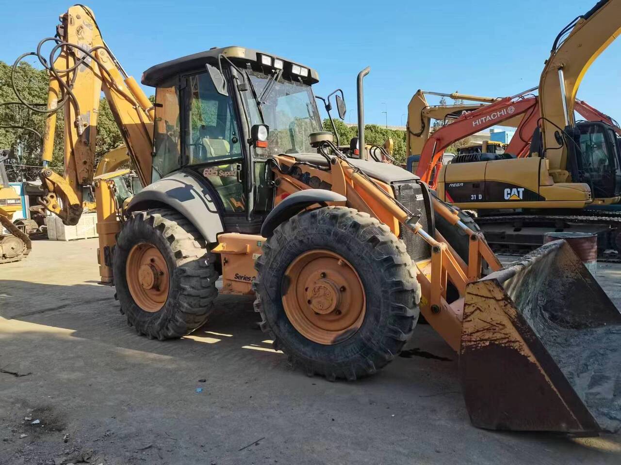 CASE 695 - Backhoe loader: picture 1 CASE 695 - Backhoe loader: picture 1