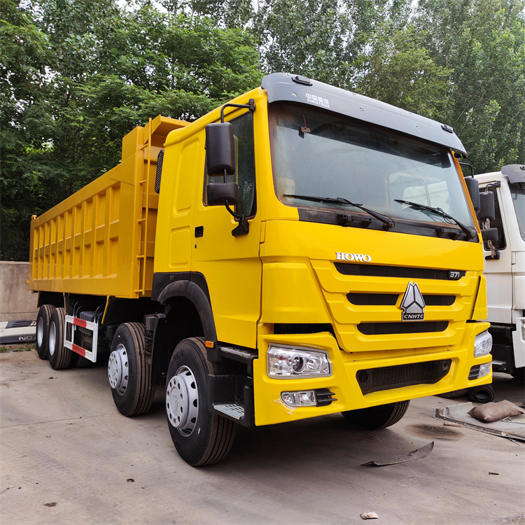 HOWO HOWO 8x4 371 dump truck-yellow - Tipper: picture 5 HOWO HOWO 8x4 371 dump truck-yellow - Tipper: picture 5