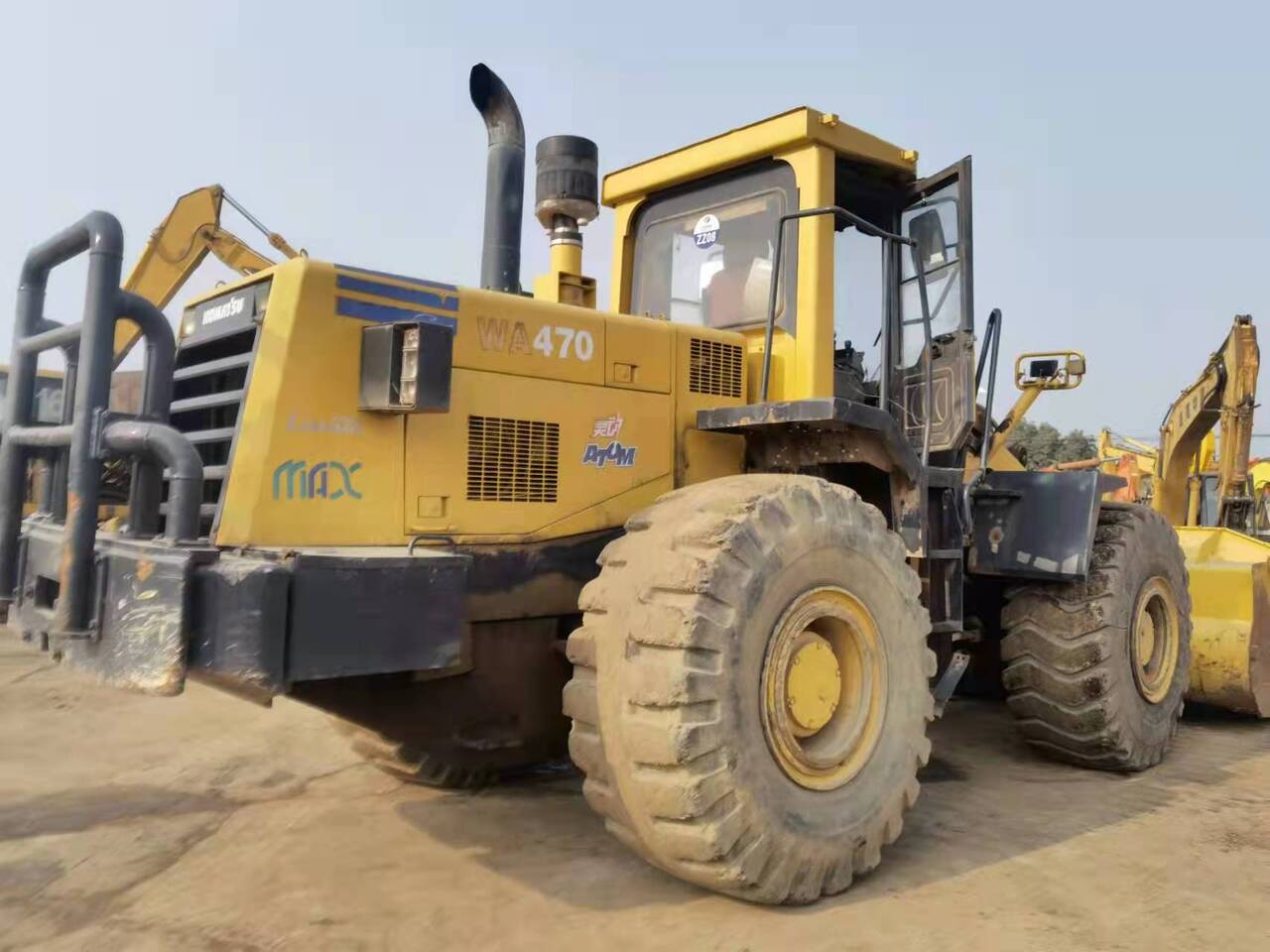 KOMATSU WA470-3 - Wheel loader: picture 4 KOMATSU WA470-3 - Wheel loader: picture 4