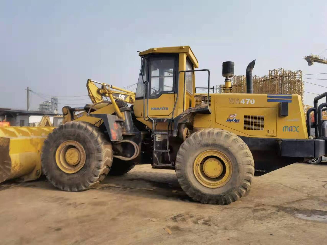 KOMATSU WA470-3 - Wheel loader: picture 1 KOMATSU WA470-3 - Wheel loader: picture 1