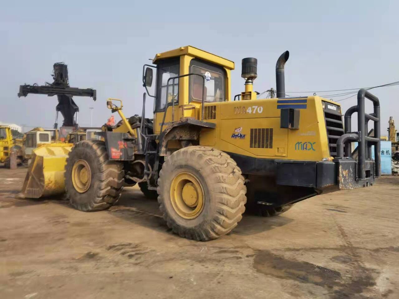 KOMATSU WA470-3 - Wheel loader: picture 2 KOMATSU WA470-3 - Wheel loader: picture 2