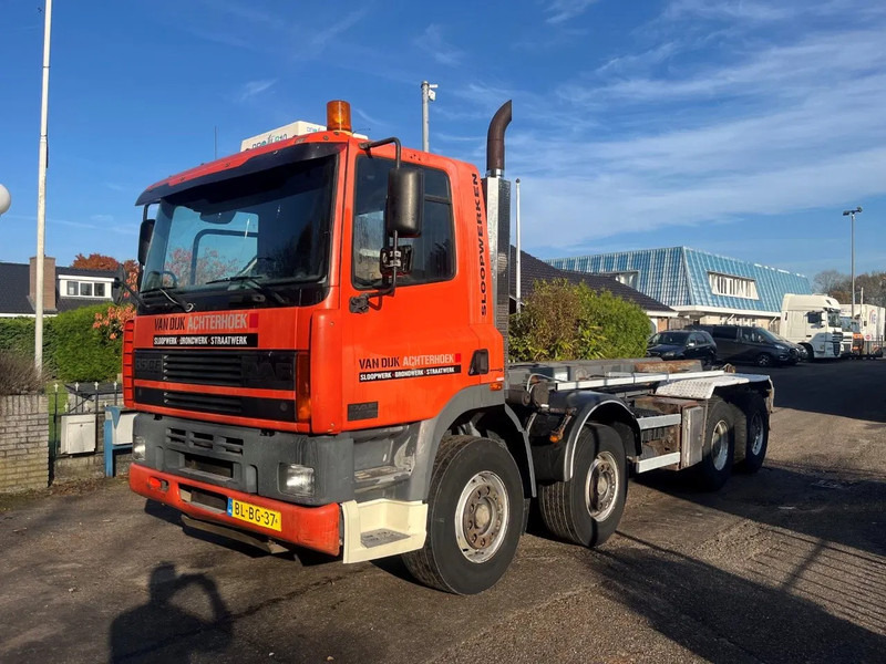 DAF CF 85.340 8X4 HOLLAND TRUCK FULL STEEL SUSPENSION MANUAL ZF GEARBOX - Cable system truck: picture 1 DAF CF 85.340 8X4 HOLLAND TRUCK FULL STEEL SUSPENSION MANUAL ZF GEARBOX - Cable system truck: picture 1