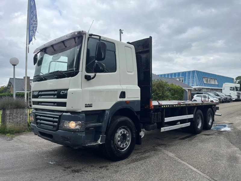DAF CF 85.460 6X4 FULL STEEL SPRING MANUAL GEARBOX - Dropside/ Flatbed truck: picture 1 DAF CF 85.460 6X4 FULL STEEL SPRING MANUAL GEARBOX - Dropside/ Flatbed truck: picture 1