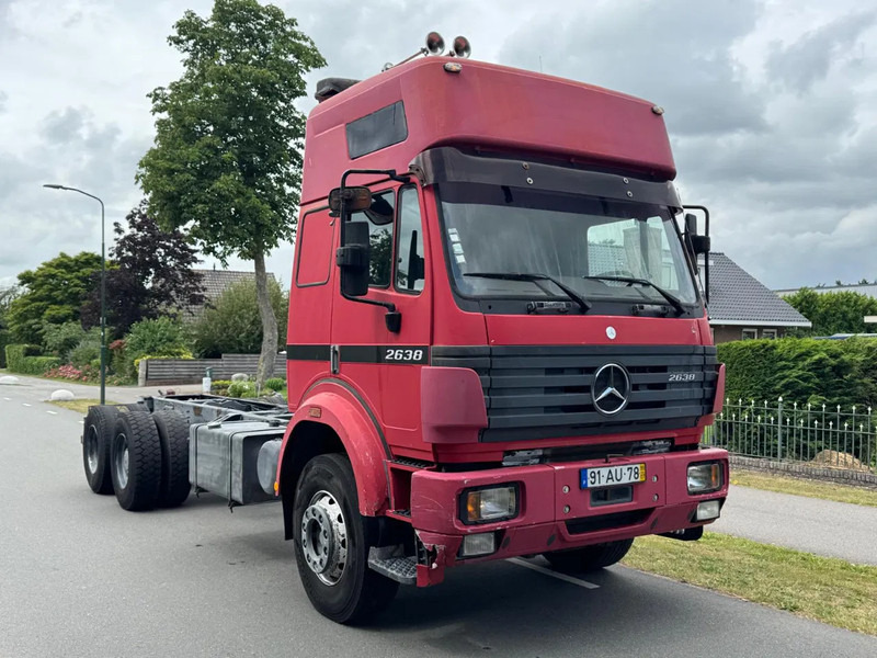 Mercedes-Benz SK 2638 V8 6X2 STEEL SPRING BIG AXLE HIGH CABINE PERFECT CONDITIONS - Cab chassis truck: picture 3 Mercedes-Benz SK 2638 V8 6X2 STEEL SPRING BIG AXLE HIGH CABINE PERFECT CONDITIONS - Cab chassis truck: picture 3