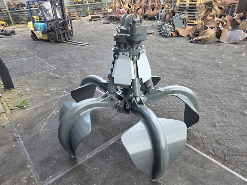 Liebherr gm65 poliepgrijper liebherr scrap grab 5 tyne grapple sennebogen - Grapple for Construction machinery: picture 4 Liebherr gm65 poliepgrijper liebherr scrap grab 5 tyne grapple sennebogen - Grapple for Construction machinery: picture 4