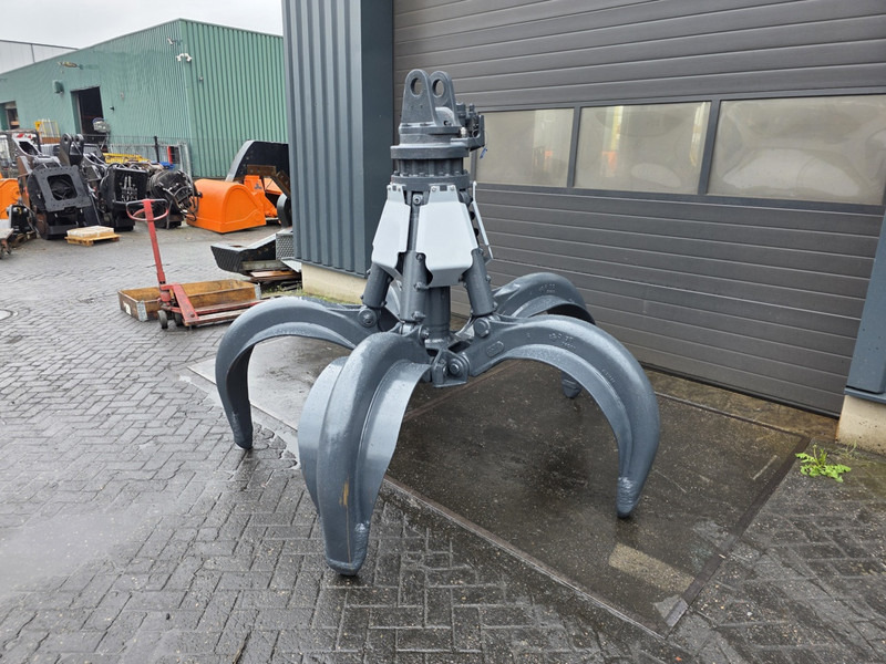 Liebherr gm70 poliepgrijper liebherr scrap grab 5 tyne grapple sennebogen - Grapple for Construction machinery: picture 2 Liebherr gm70 poliepgrijper liebherr scrap grab 5 tyne grapple sennebogen - Grapple for Construction machinery: picture 2