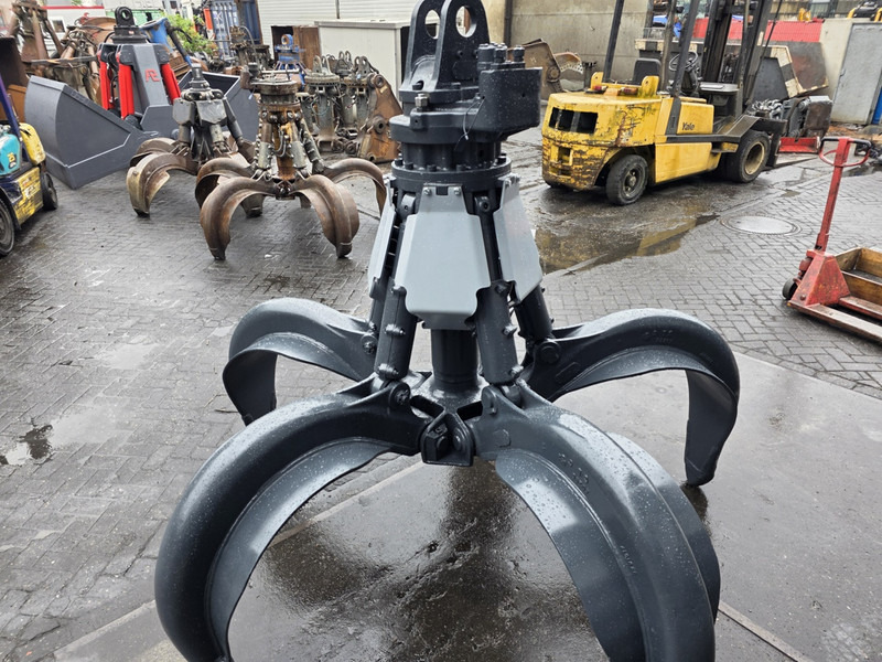 Liebherr gm70 poliepgrijper liebherr scrap grab 5 tyne grapple sennebogen - Grapple for Construction machinery: picture 5 Liebherr gm70 poliepgrijper liebherr scrap grab 5 tyne grapple sennebogen - Grapple for Construction machinery: picture 5