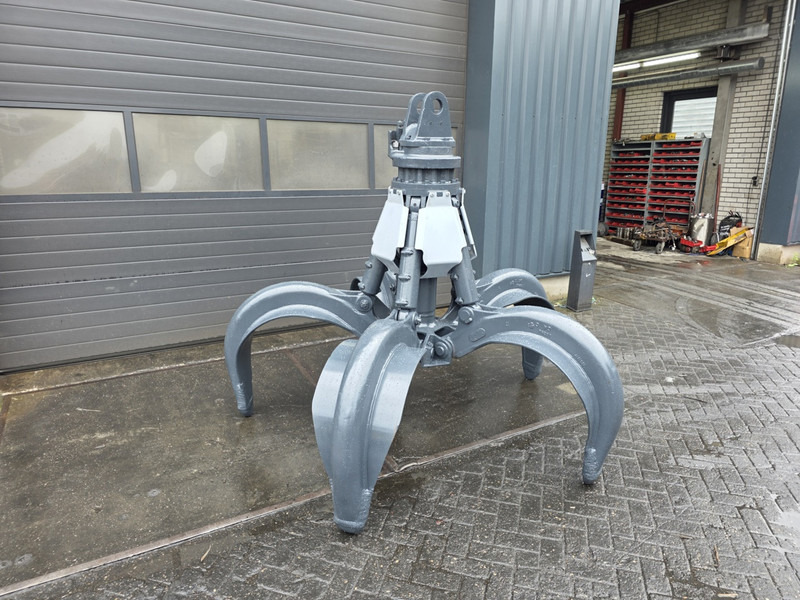 Liebherr gm70 poliepgrijper liebherr scrap grab 5 tyne grapple sennebogen - Grapple for Construction machinery: picture 3 Liebherr gm70 poliepgrijper liebherr scrap grab 5 tyne grapple sennebogen - Grapple for Construction machinery: picture 3