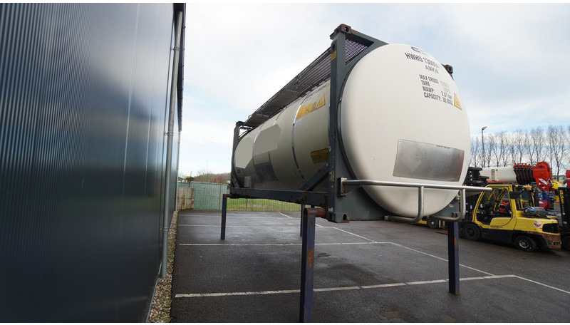 Van Hool 20FT TANK 28.000ltr Drop off system 2 Compartiments - Attachment: picture 3 Van Hool 20FT TANK 28.000ltr Drop off system 2 Compartiments - Attachment: picture 3