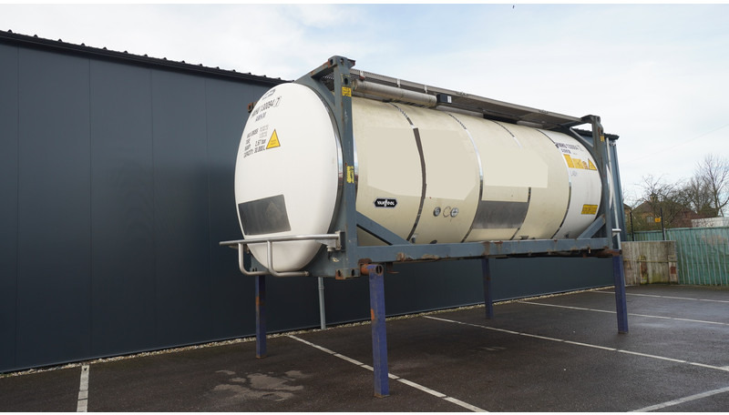Van Hool 20FT TANK 28.000ltr Drop off system 2 Compartiments - Attachment: picture 2 Van Hool 20FT TANK 28.000ltr Drop off system 2 Compartiments - Attachment: picture 2