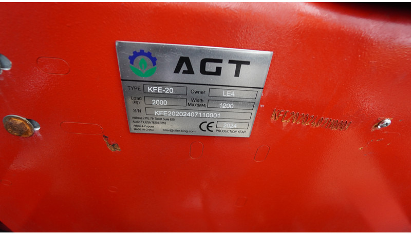 AGT KFE-20 NEW ELECTRIC FORKLIFT DUPLEX - Construction machinery: picture 5 AGT KFE-20 NEW ELECTRIC FORKLIFT DUPLEX - Construction machinery: picture 5